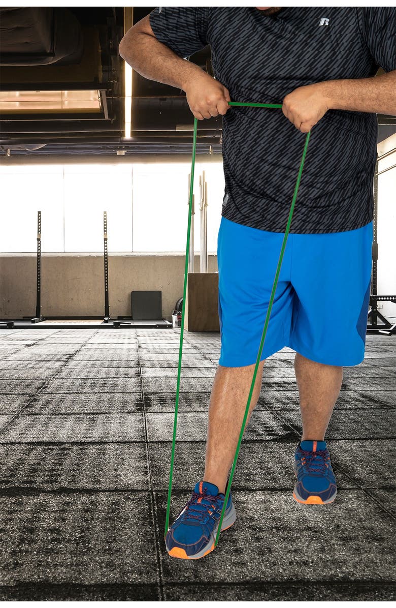 MIND READER O-Shape Rubber Resistance Band Chest Expander, Alternate, color,