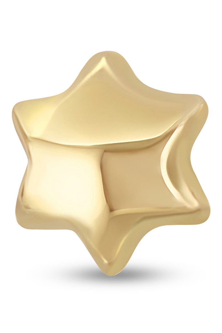 14K Yellow Gold Star Stud Earrings, Alternate, color, 14K YELLOW GOLD