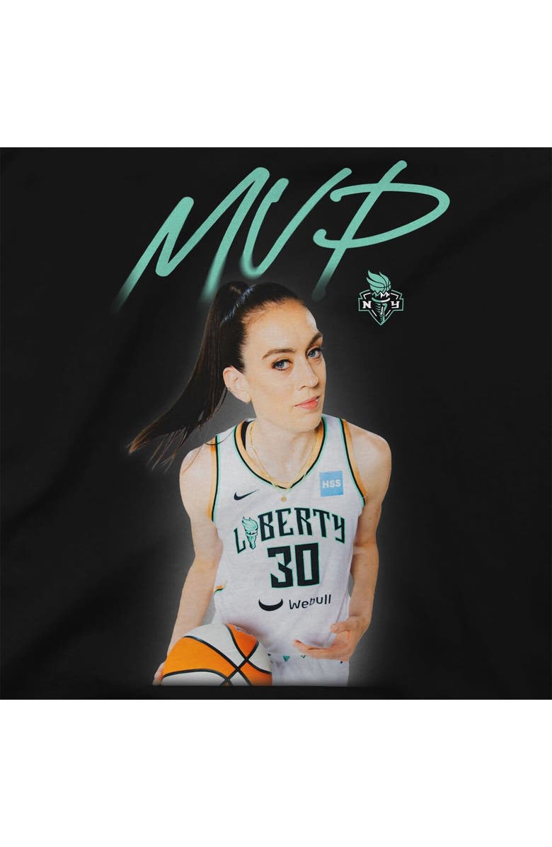 Stadium Essentials Unisex Stadium Essentials Breanna Stewart Black New York Liberty 2023 WNBA MVP Player T-Shirt, Alternate, color, Black