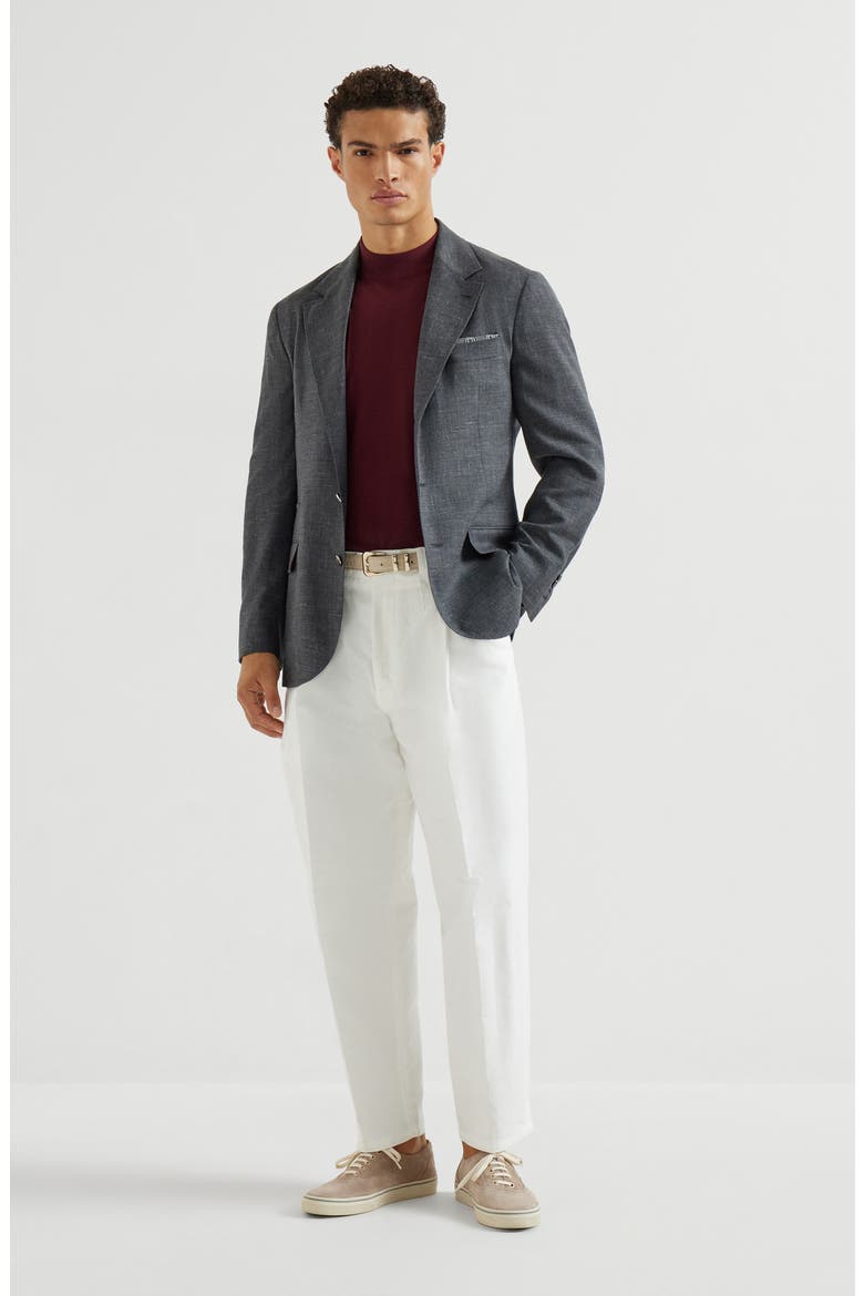 Blazer with metal buttons, Alternate, color, Dark Grey