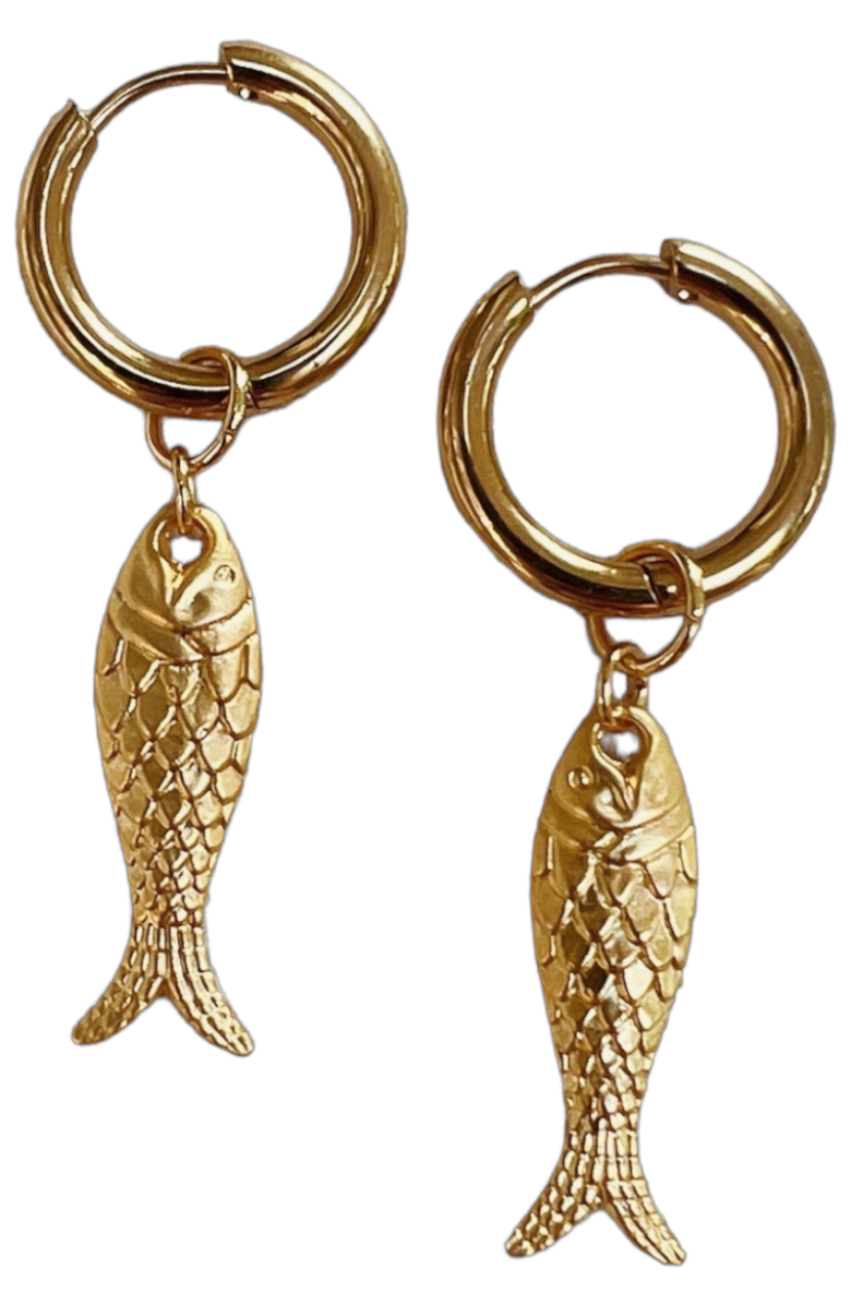 sccollection Corfu Earrings, Main, color, Gold