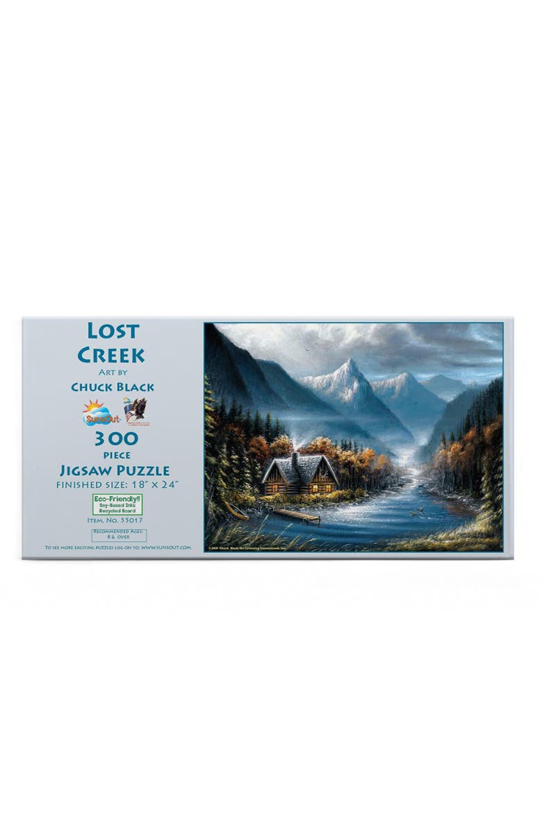 Lost Creek 300 piece Jigsaw Puzzle for Adults, Alternate, color, Multicolor