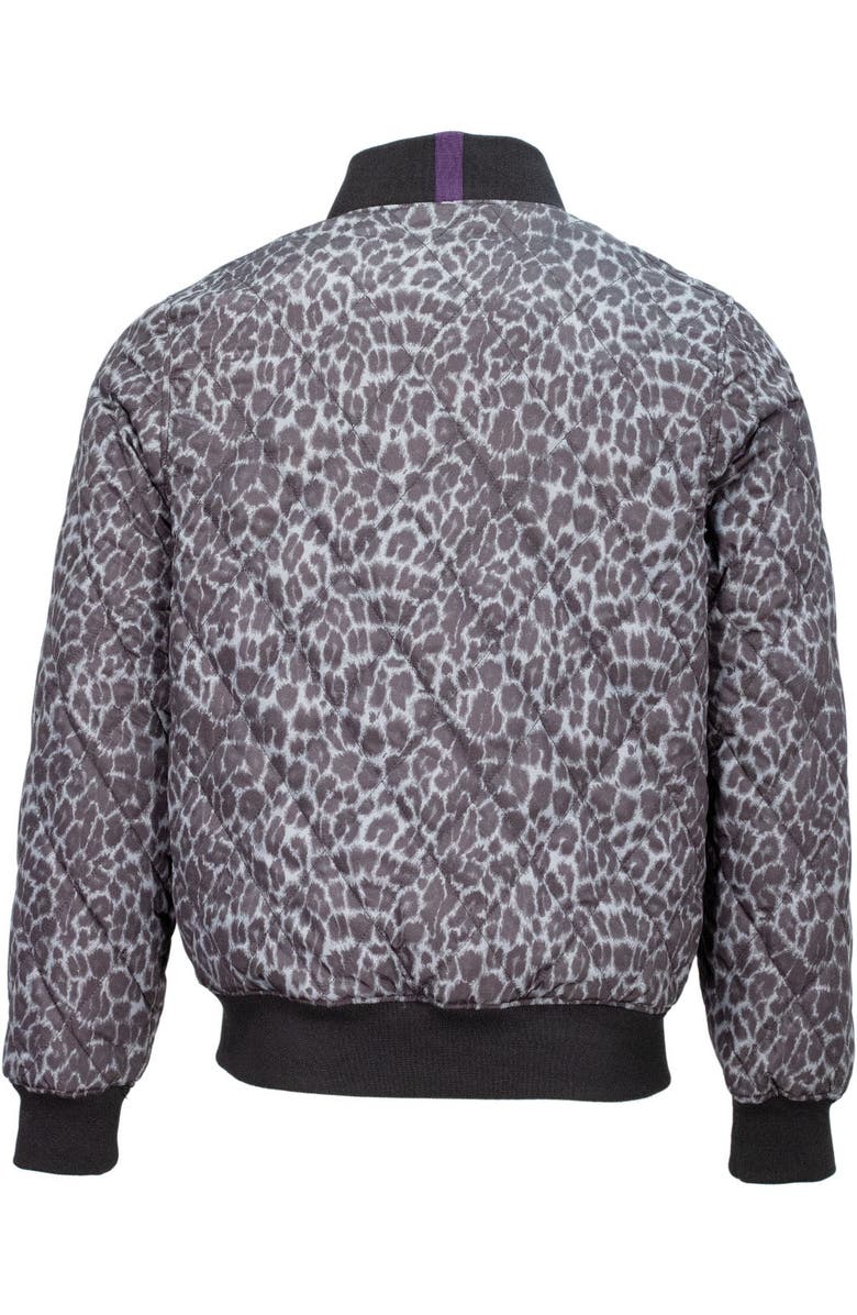 Lords of Harlech Don Velvet Reversible Bomber Jacket, Alternate, color, Black