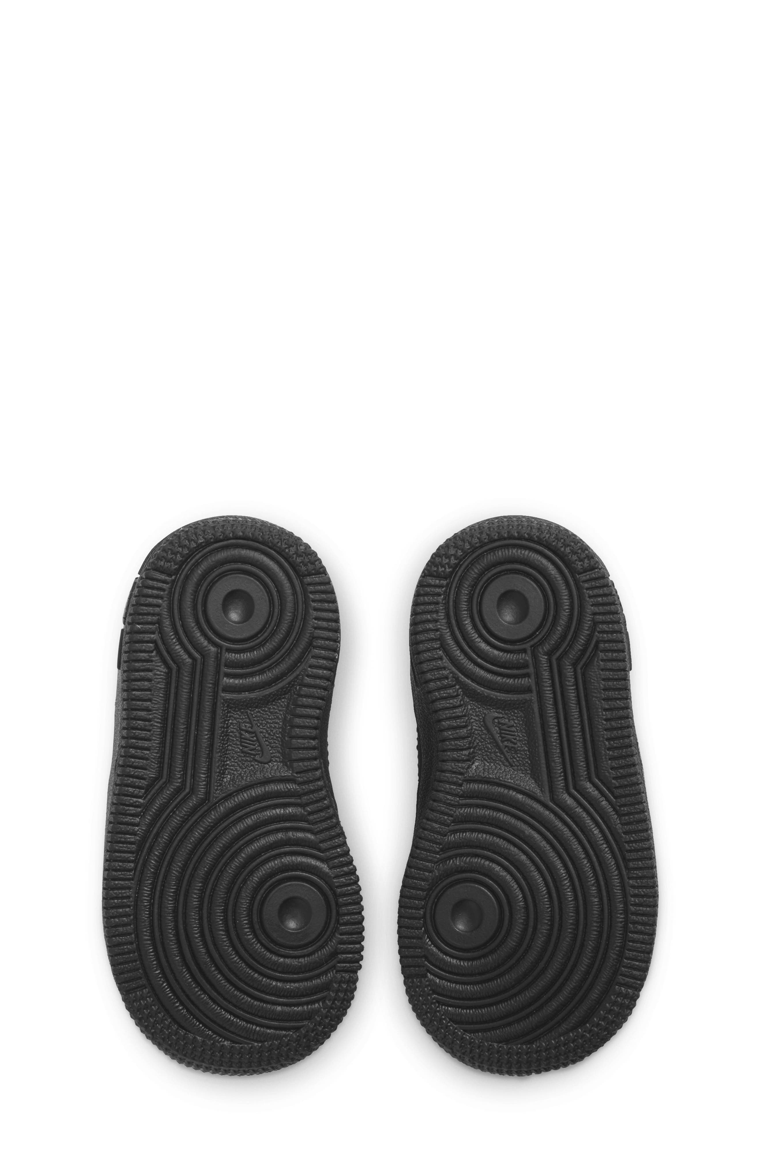 Air® Force 1 Sneaker, Alternate, color, BLACK/ BLACK