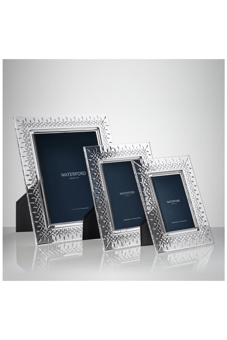 Lismore Crystal Picture Frame, Alternate, color, NO COLOR