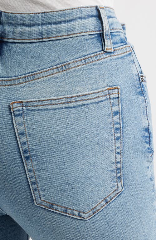 FRAME FRAME THE PENCIL CROP HIGH WAIST ANKLE SLIM STRAIGHT LEG JEANS 