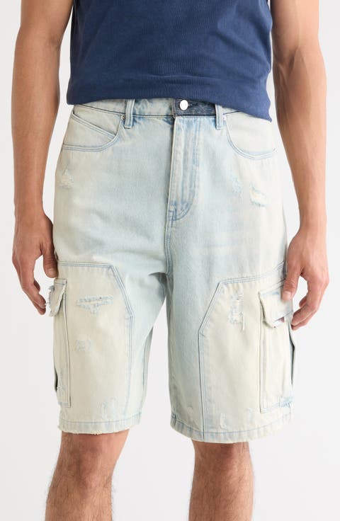 Joseph Denim Cargo Shorts