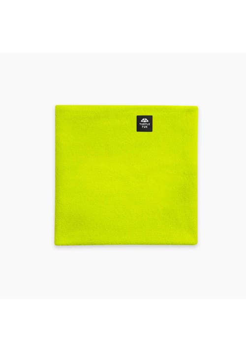 Turtle Fur Double-layer Fleece Neck Warmer In Green