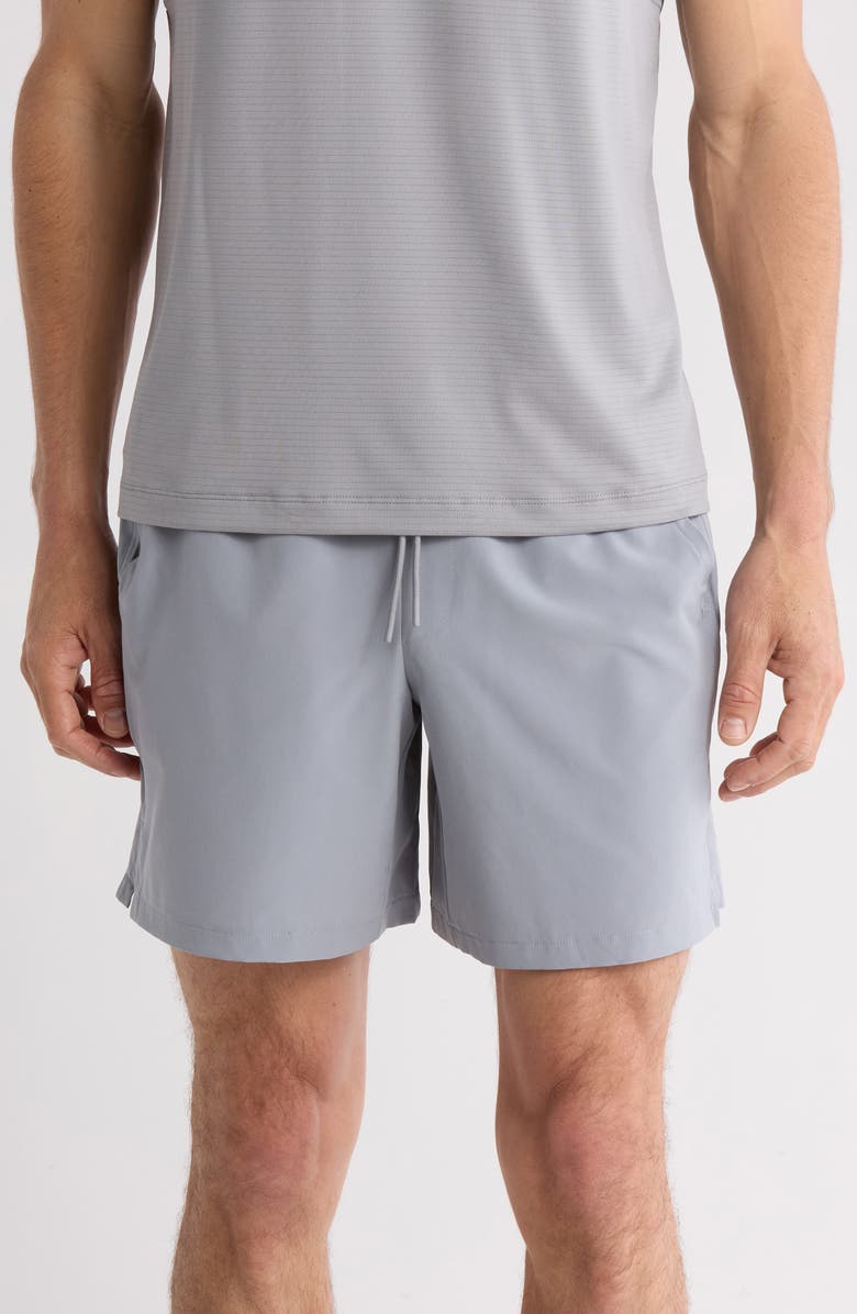 90 DEGREE BY REFLEX Lightstreme Lincoln 7-Inch Shorts, Main, color, Weathervane