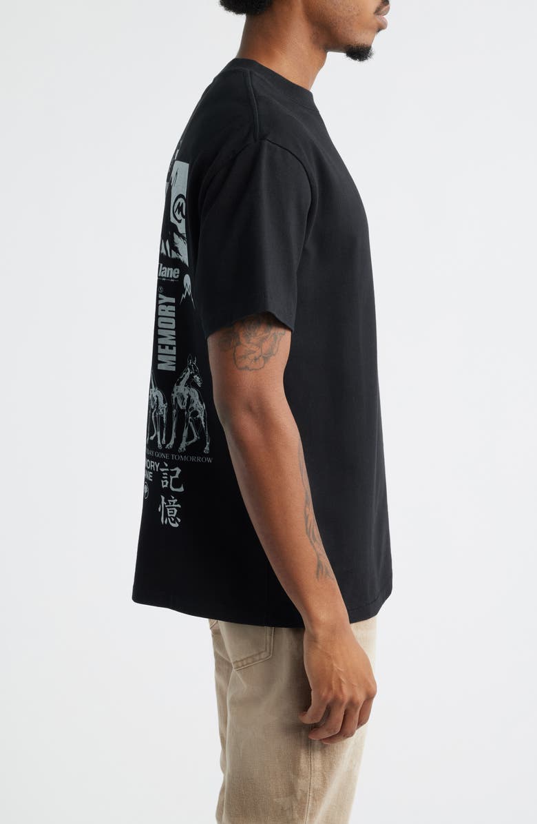 MEMORY LANE Through the Years Cotton Jersey Graphic T-Shirt, Alternate, color, Black