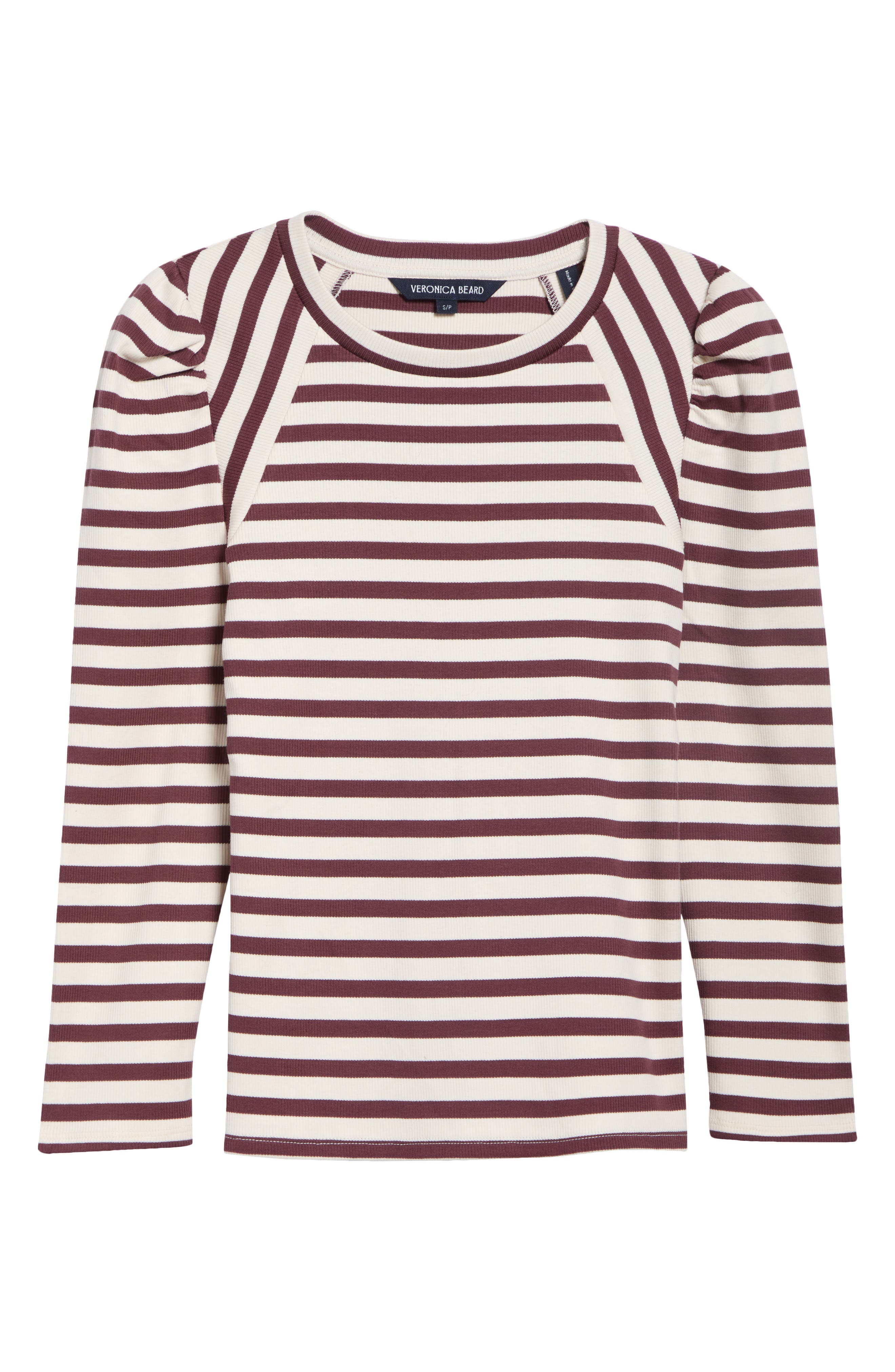selected BURGUNDY/ ECRU