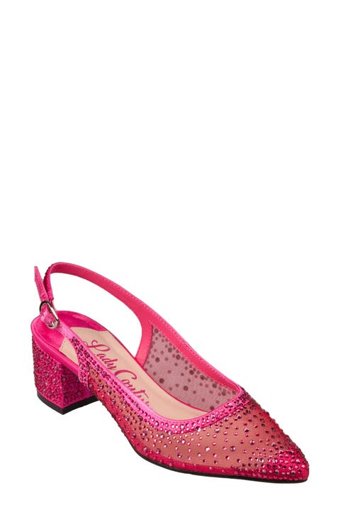 Demin Slingback Pump (Women)