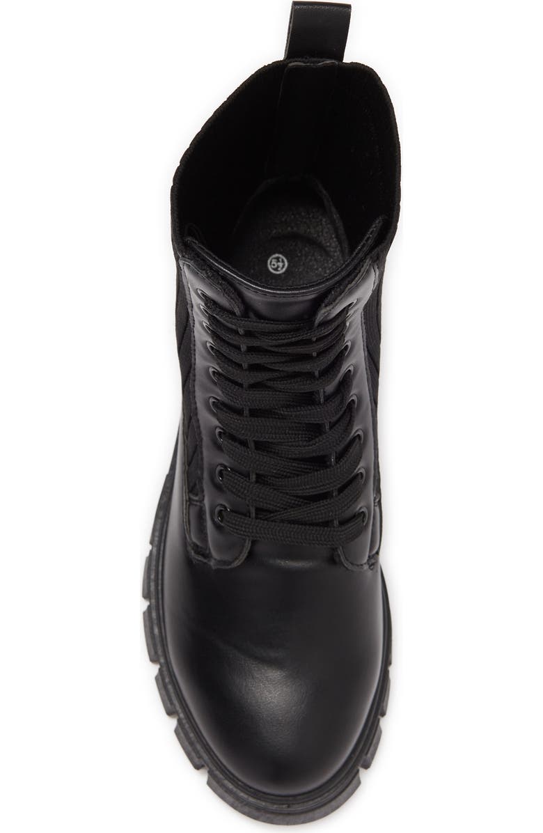 TOP GUY SHOES Top Guy Maddie Knit Shaft Lace-Up Boot, Alternate, color,