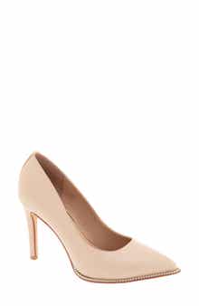BCBGeneration Hiarlia Chain Trim Pointed Toe Pump