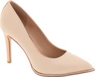 BCBGeneration Hiarlia Chain Trim Pointed Toe Pump