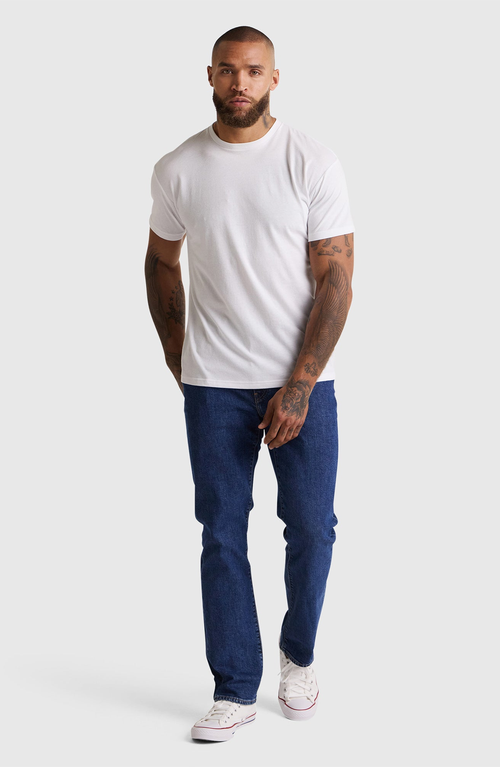 Epic Fits Crew Neck T-shirts In White