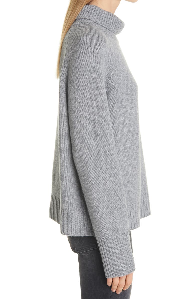 Nili Lotan Lanie Cashmere Turtleneck Sweater, Alternate, color, 