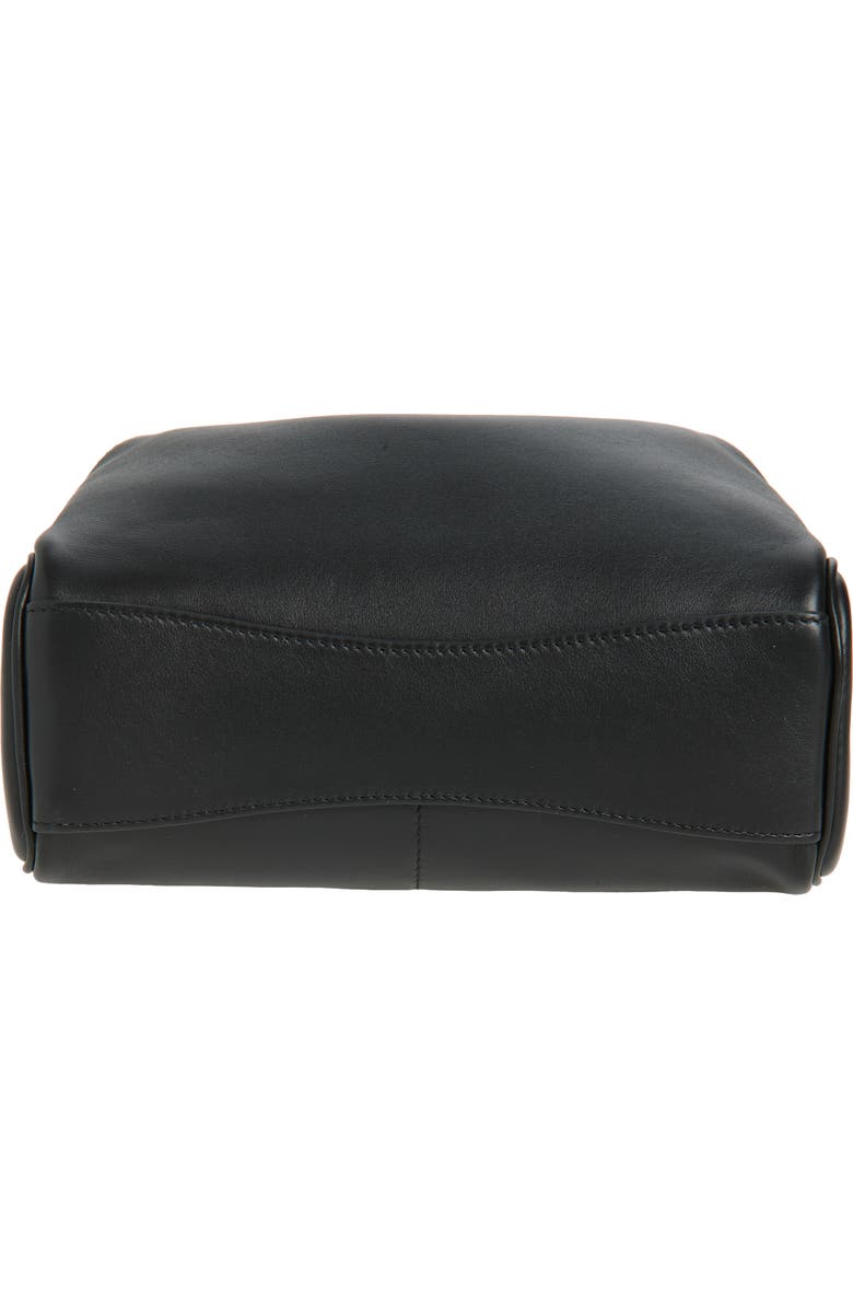 Balenciaga Rodeo Leather Camera Bag, Alternate, color, Black