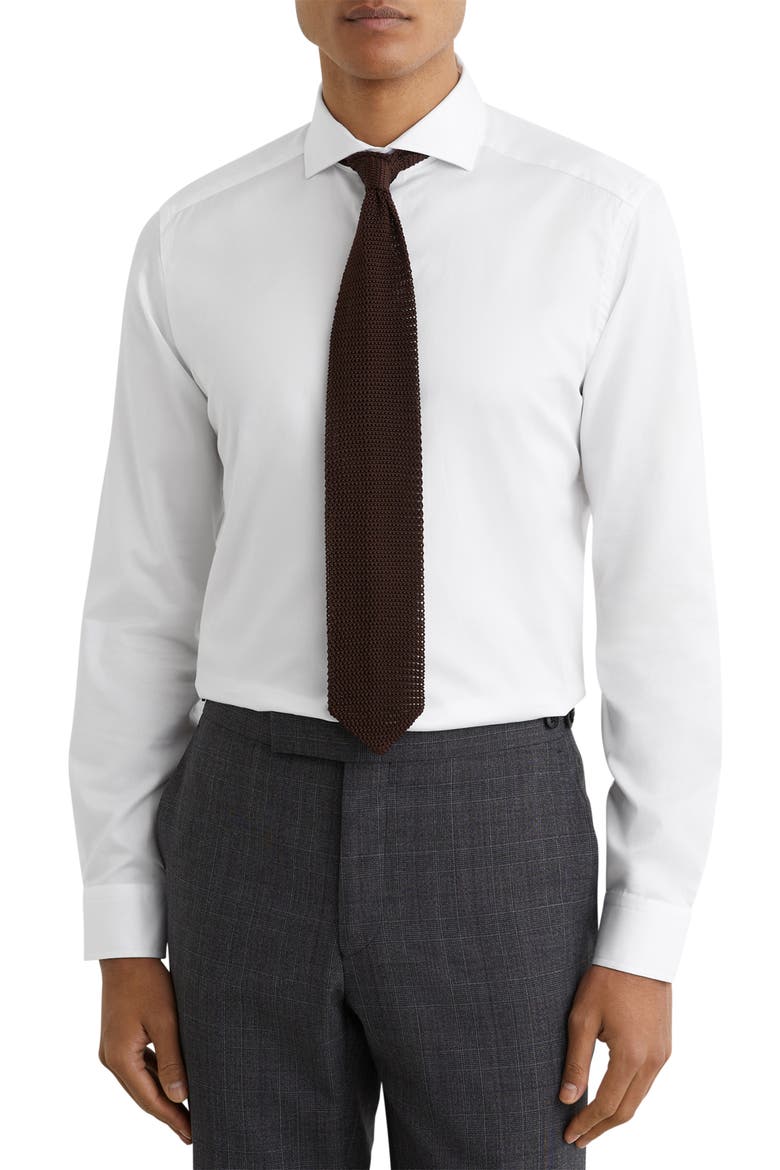 Storm Slim Fit Button-Up Shirt, Main, color, WHITE