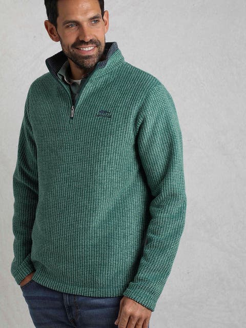 Newark 1/4 Zip Grid Fleece