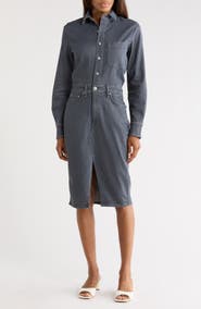 rag & bone Long Sleeve Shirtdress