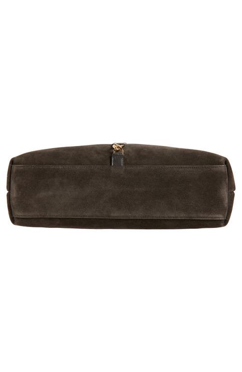 Ree Projects Florencia Soft Pebble Grain Leather Shoulder Bag In Brown