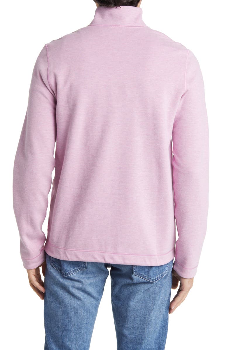 Johnston & Murphy Reversible Quarter Zip Pullover, Alternate, color,