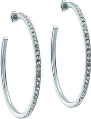 Ted Baker Claire Large Crystal Hoop Earrings