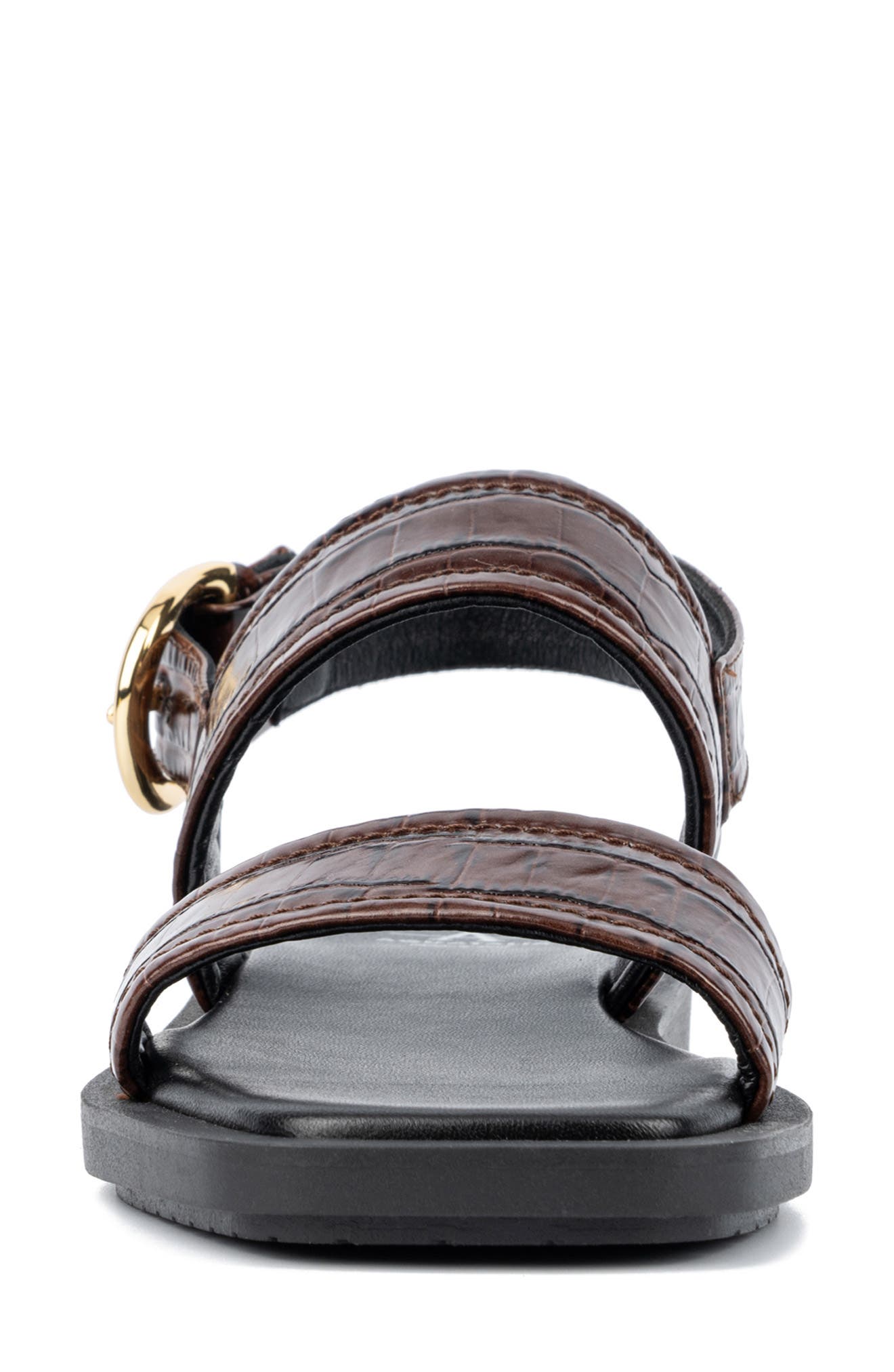 Aquatalia Joni Slingback Sandal, Alternate, color, Brown