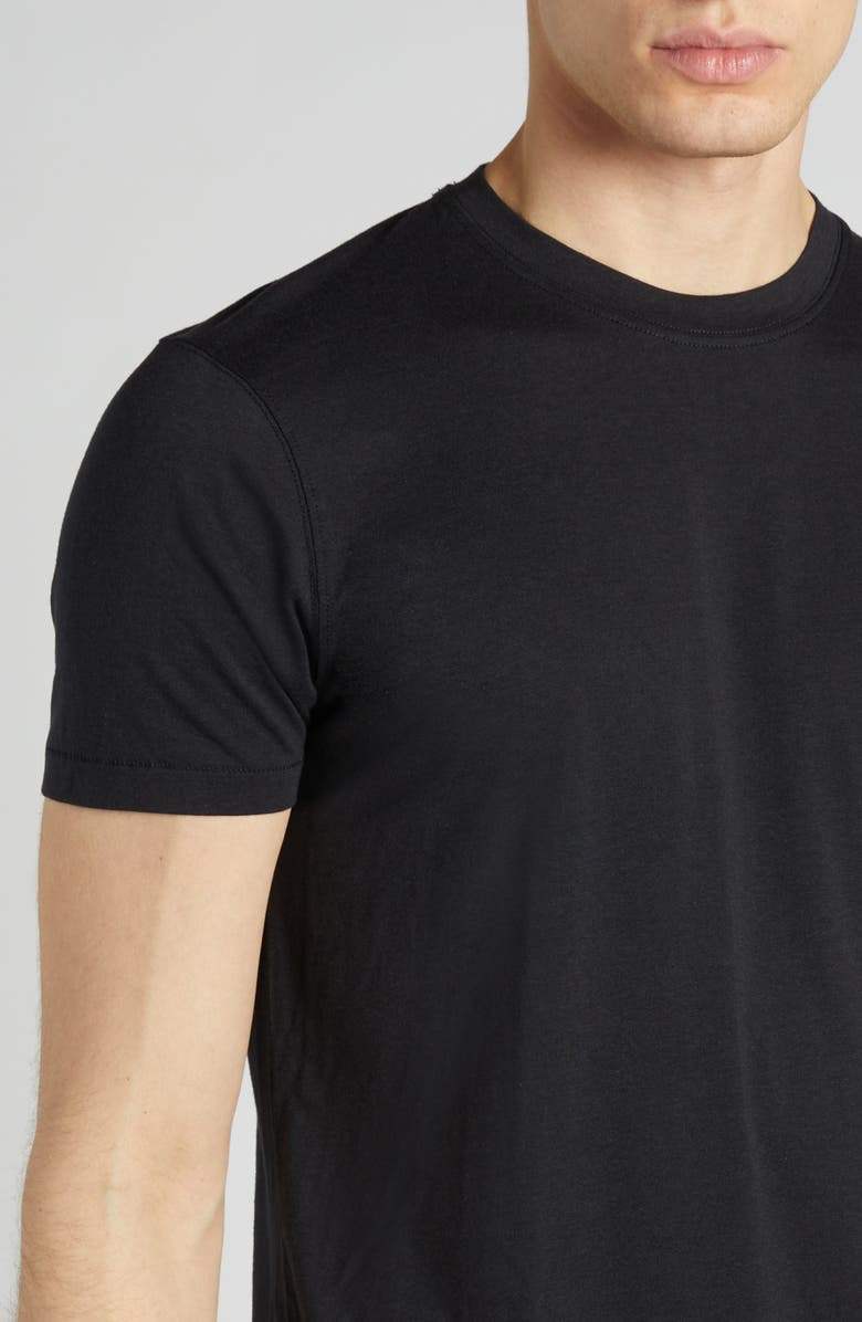 TOM FORD Short Sleeve Crewneck T-Shirt, Alternate, color, Black