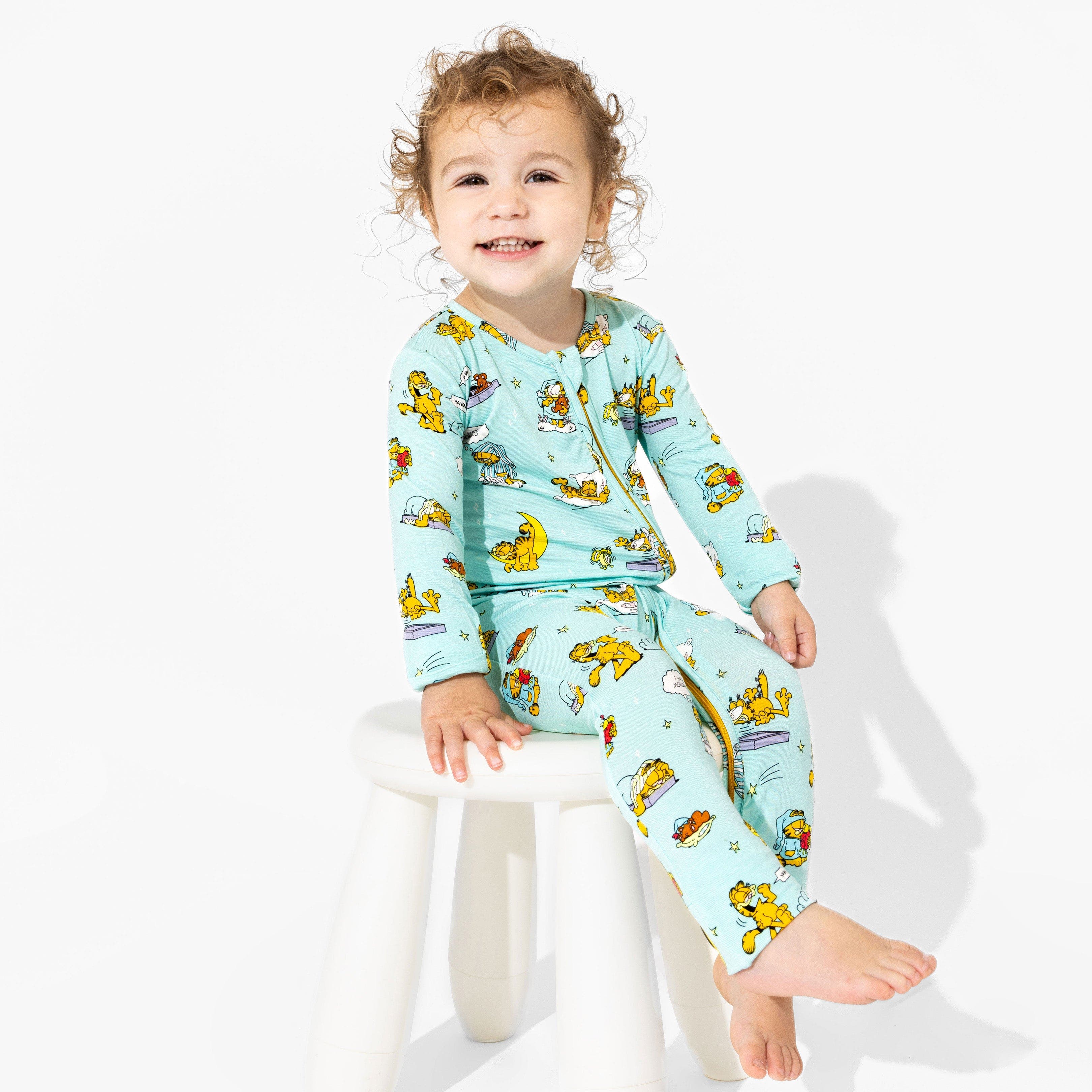 Bellabu Bear Baby Garfield Lazy Mondays Convertible Footie | Nordstrom
