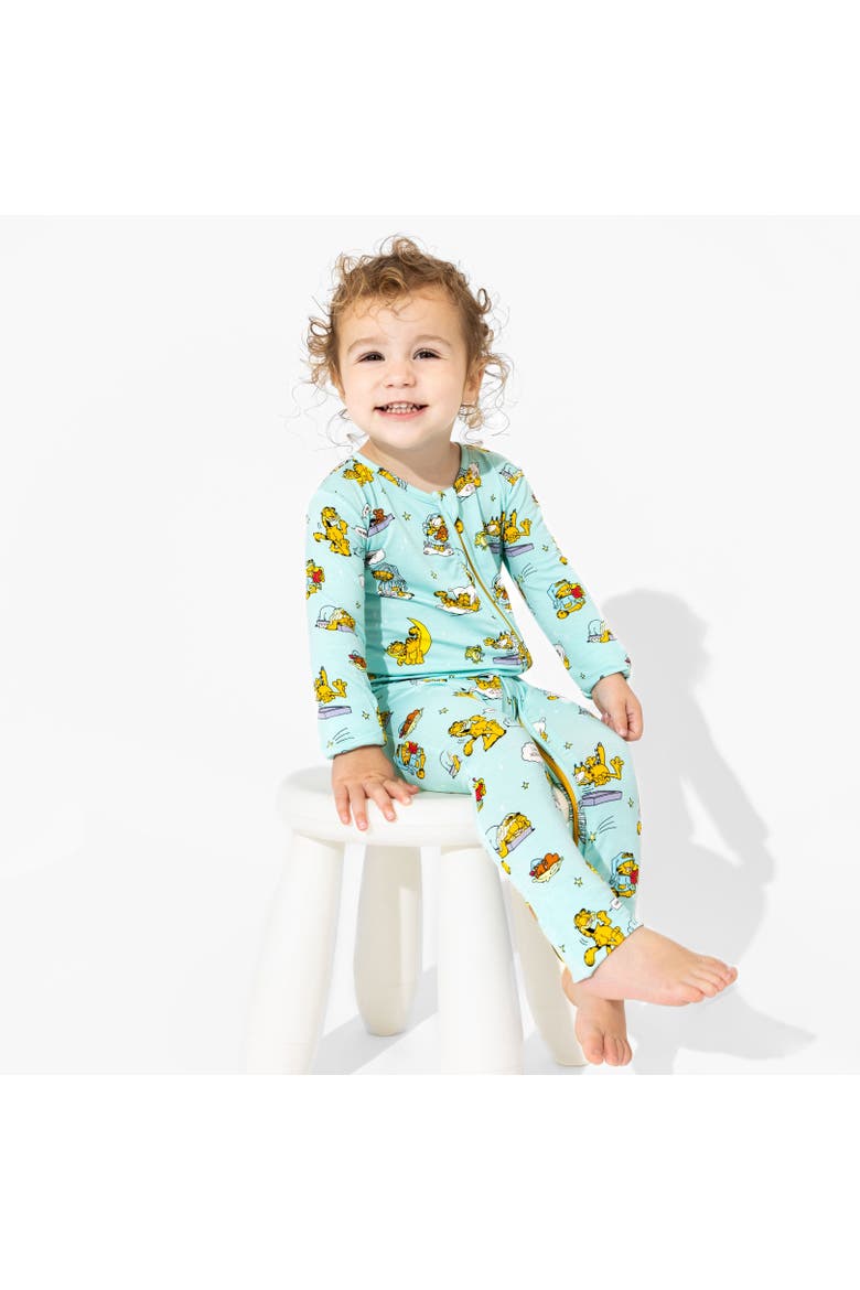Baby Garfield Lazy Mondays Convertible Footie, Alternate, color, Garfield: Lazy Mondays