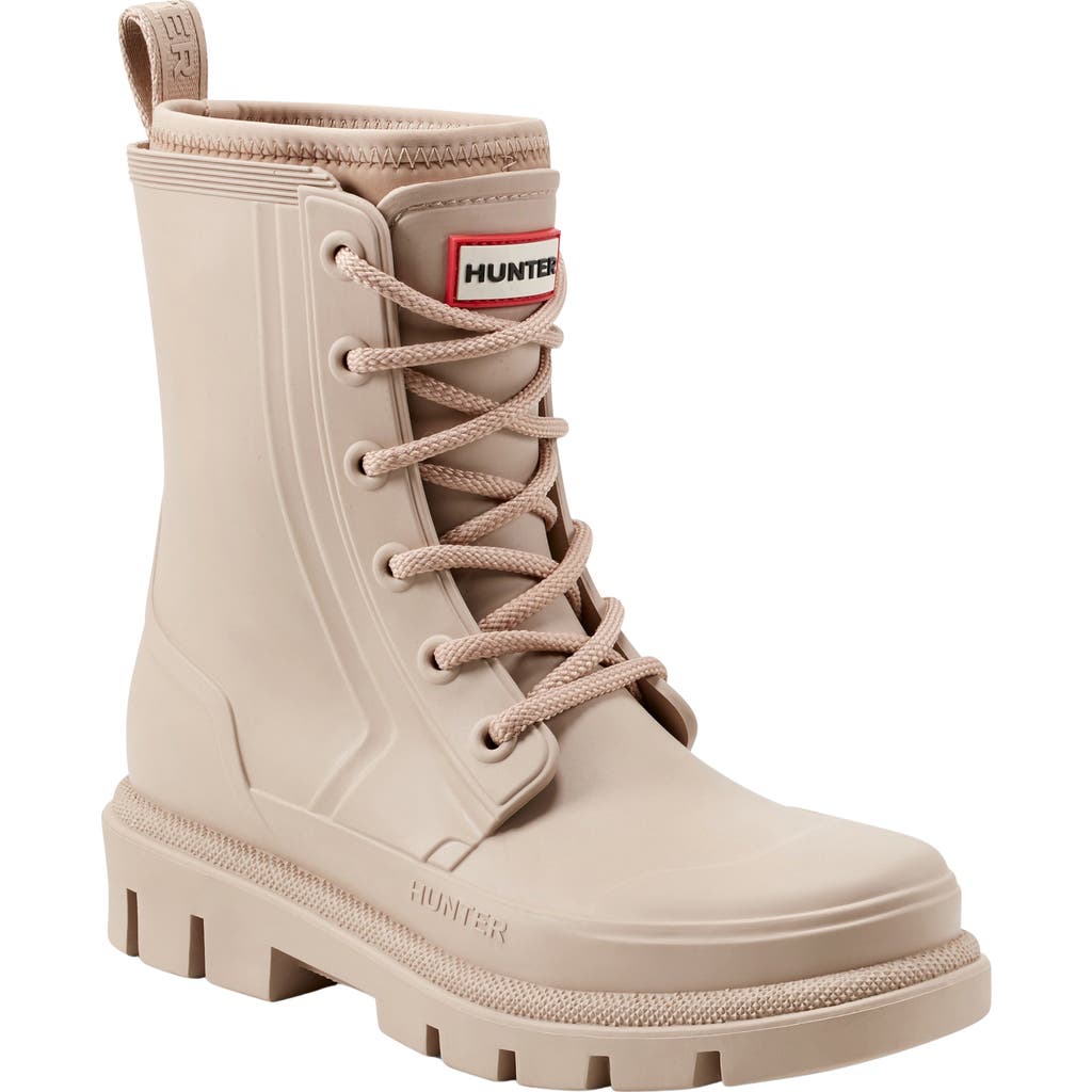 Hunter Diana Waterproof Rainboot In Scots Bark/scots Bark