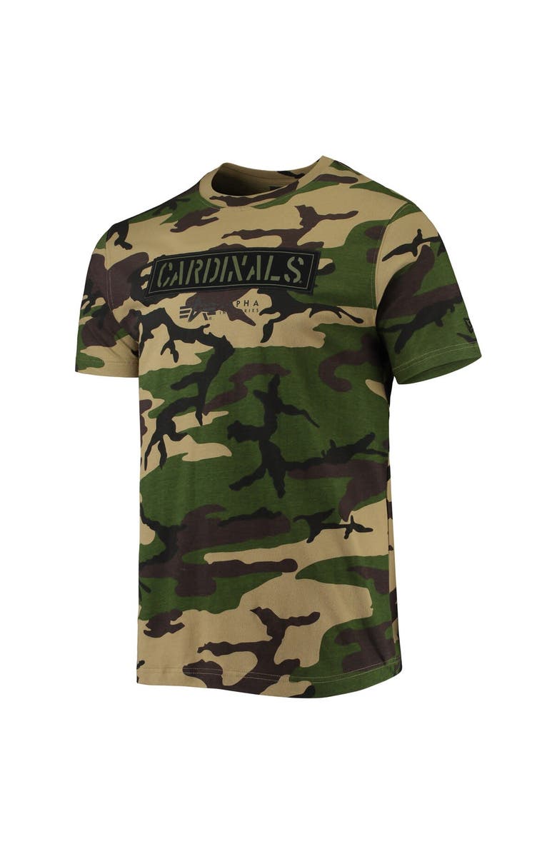 New Era Men's New Era Camo St. Louis Cardinals Club T-Shirt, Alternate, color, 
