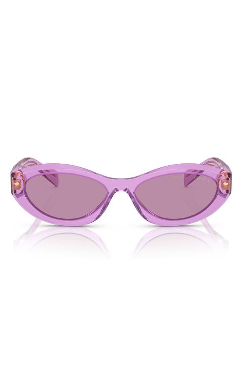 55mm Irregular Sunglasses