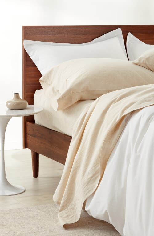 Nordstrom Cotton & Linen Pillowcases In Neutral