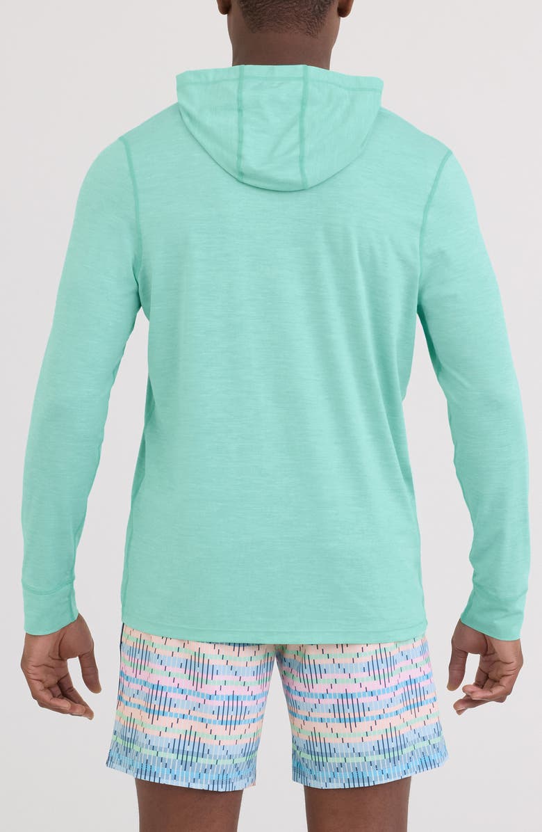 SAXX DropTemp<sup>®</sup> All Day Cooling Hoodie, Alternate, color, Mint Jelly Heather