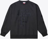 Mitchell & Ness Men's Mitchell & Ness  Black San Francisco Giants Phantom Fleece Crewneck Sweatshirt