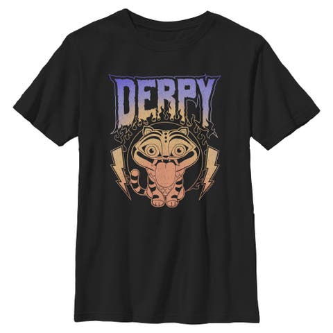 Boy's KPop Demon Hunters Mythic Lightning Derpy  Graphic T-Shirt