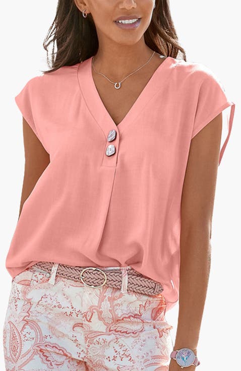 Women's Button Detail Blouse