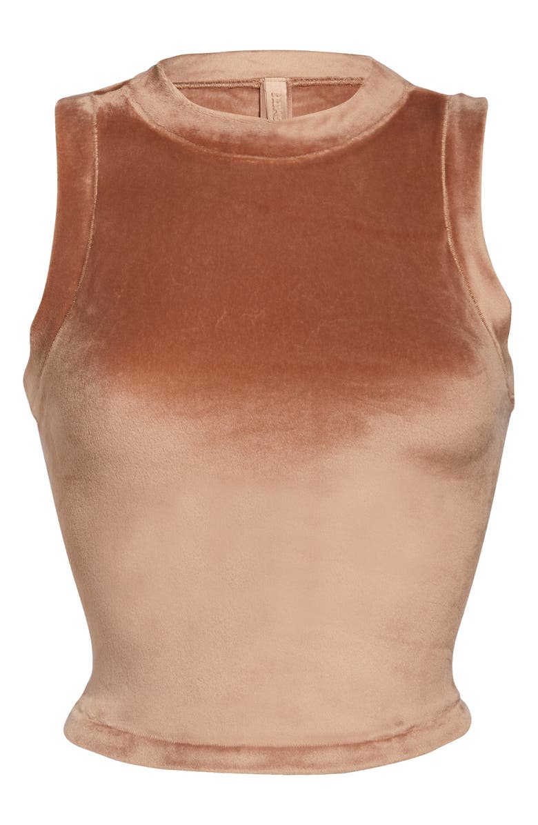 SKIMS Velour Crewneck Tank, Alternate, color,