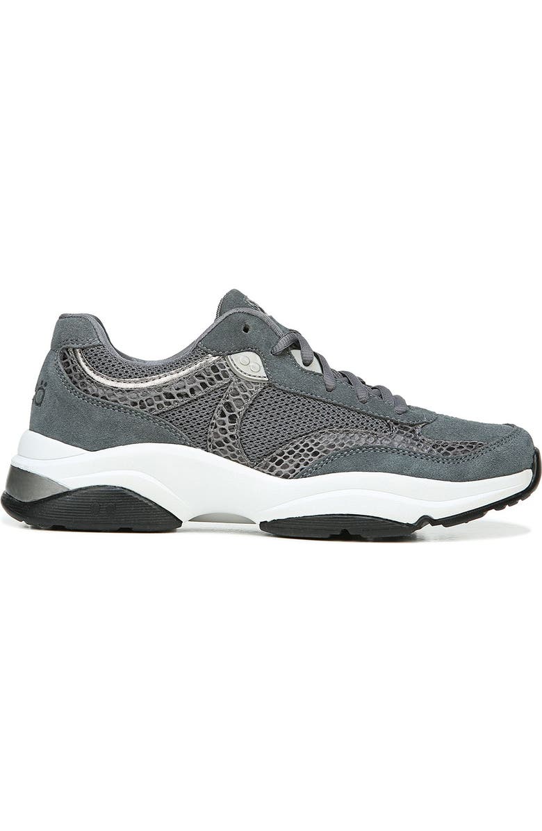 Rykä Nova Snakeskin Embossed Sneaker - Wide Width Available, Alternate, color,