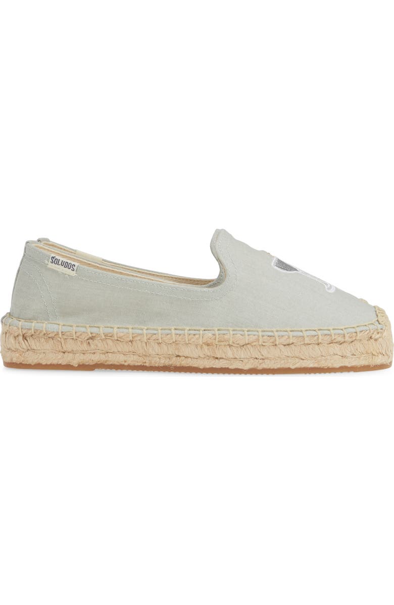 Soludos Agave Embroidered Espadrille, Alternate, color,