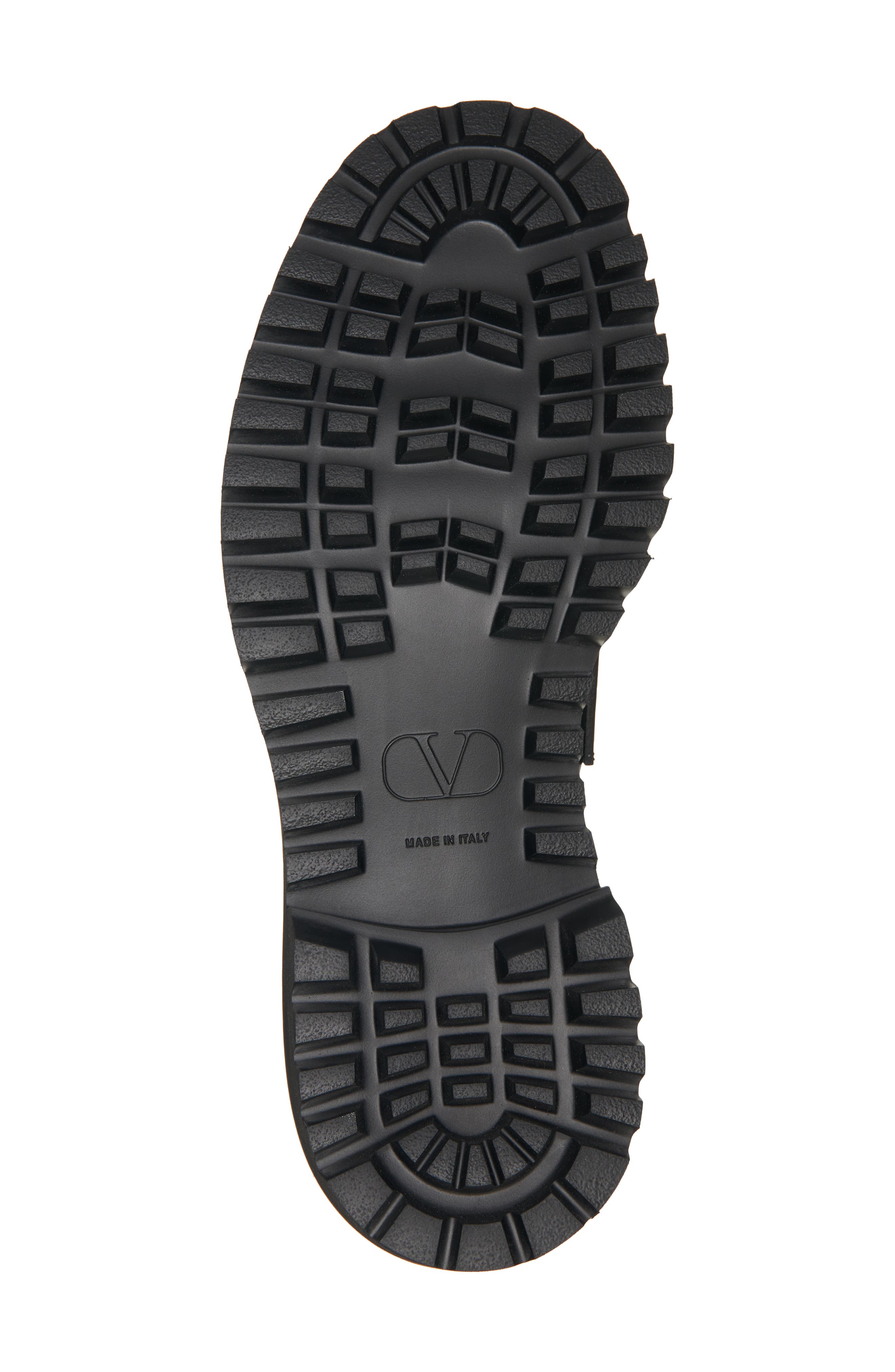 Valentino Garavani VLOGO Toile & Leather Loafer, Alternate, color, 