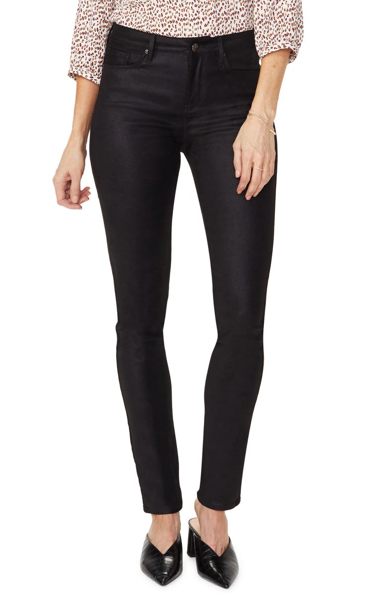 NYDJ Alina Faux Suede Skinny Pants, Main, color, 