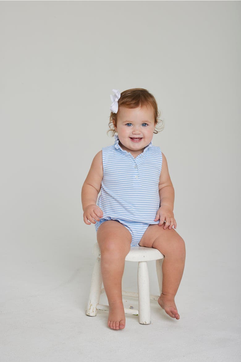 Kids' Sleeveless Hastings Bubble, Alternate, color, Light Blue Stripe