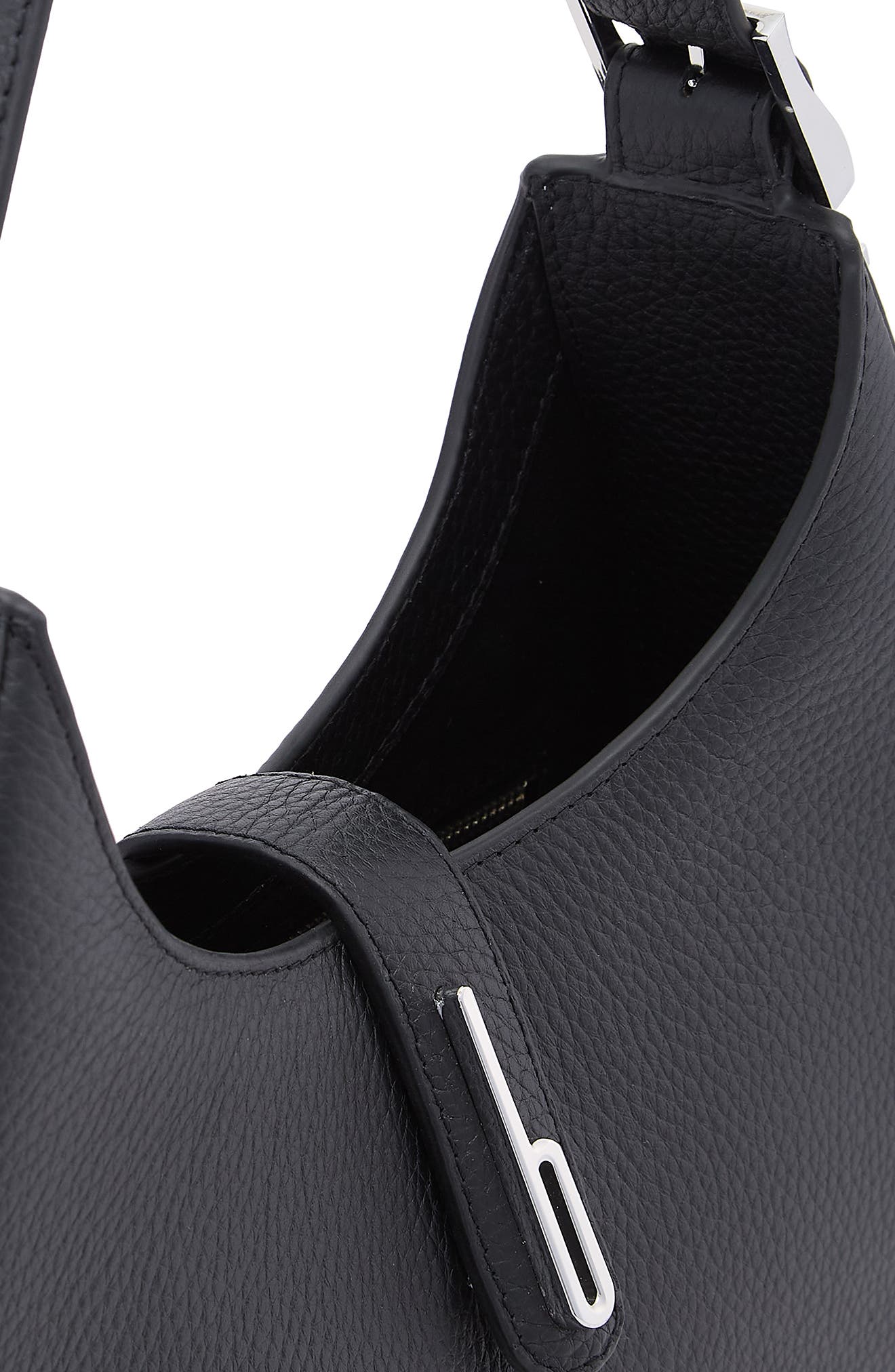 behno Leena Pebble Leather Shoulder Bag, Alternate, color, 