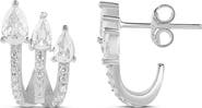 SHYMI Pavé Cubic Zirconia Wrap Hoop Earrings