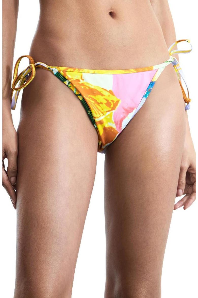 Side Tie Bikini Bottoms, Main, color, MULTI