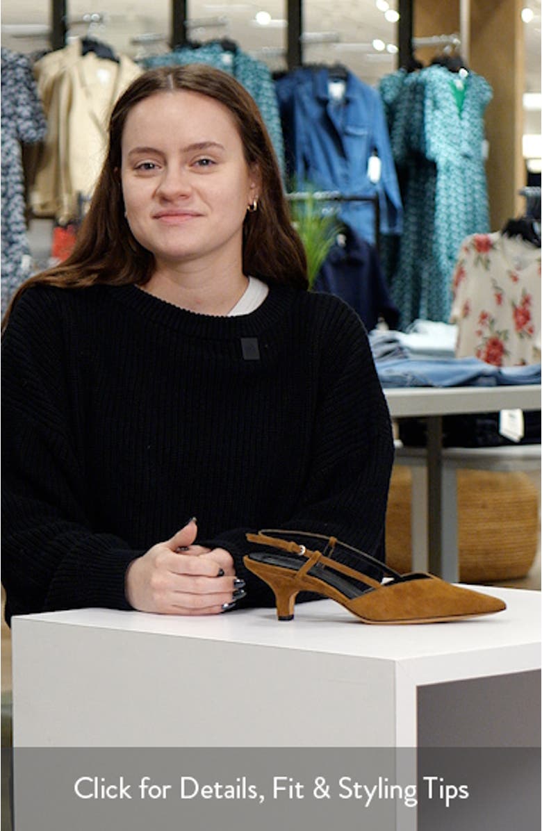 Levvy Slingback Pump, sales video thumbnail